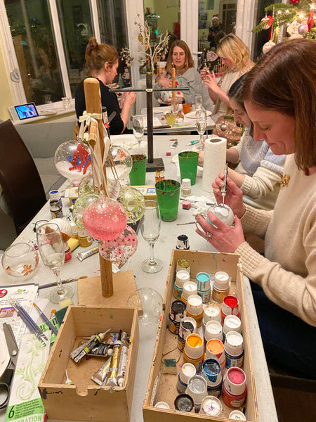 27th April glass painting day